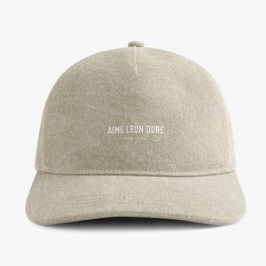 NEW AIME LEON DORE Micro logo pigment dyed hat 5 panel SnapBack cap laurel oak
